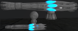 Shoulder and arm mounts for the Torrent Cannon