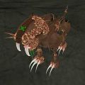 Infested by strange intergalactic parasites, the Infected Felis is gradually transforming into something...alien.